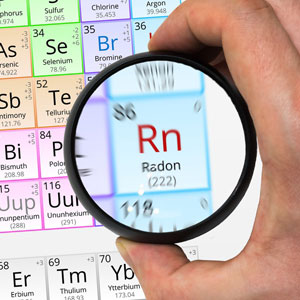 radon inspection periodic table residential