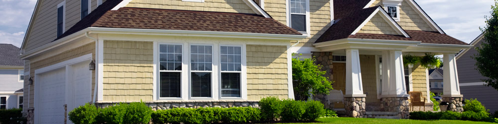 New House with Yellow Siding